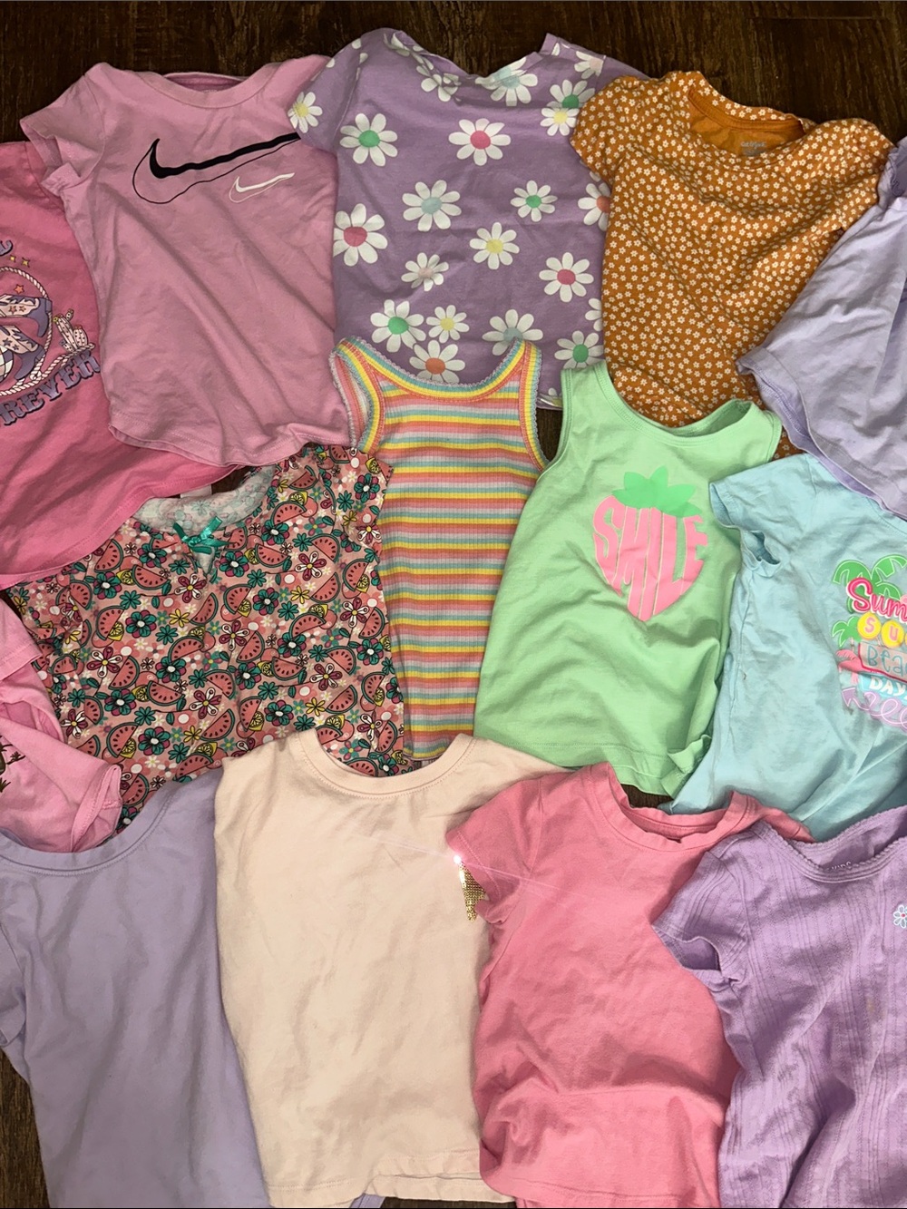 Bundle of 4t girls shirts - Picture 3 of 9